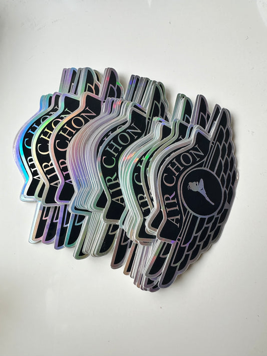 Air Chon Holographic Sticker