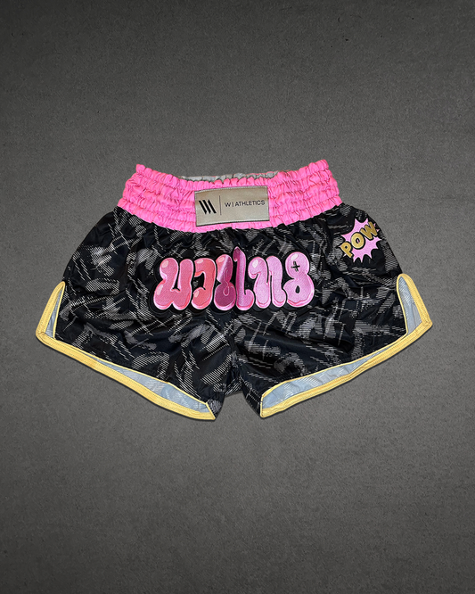 Bubble Gum Muay Thai Shorts