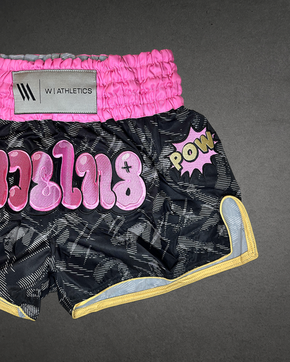 Bubble Gum Muay Thai Shorts